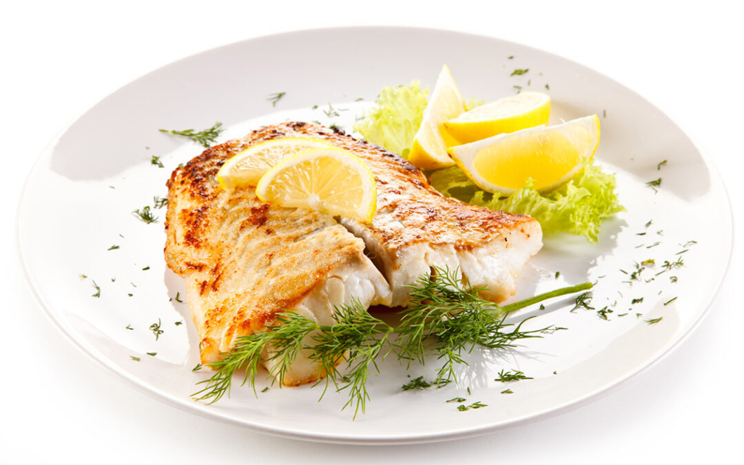 Pan Fried Barramundi with Garlic and Dill