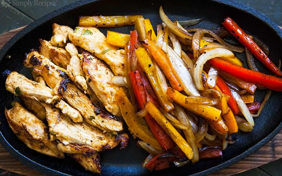 Tasty Chicken Fajitas Recipe