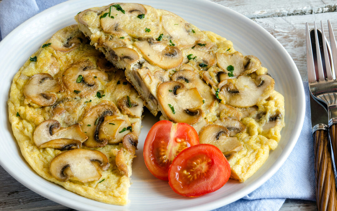 Quick Mushroom Omelette Recipe