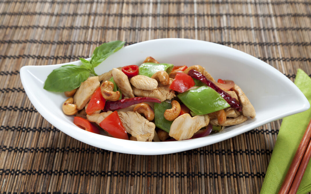 Chicken, Cashew and Vegetable Stir Fry