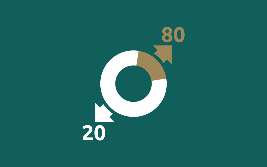 Applying the 80/20 Principle to Health