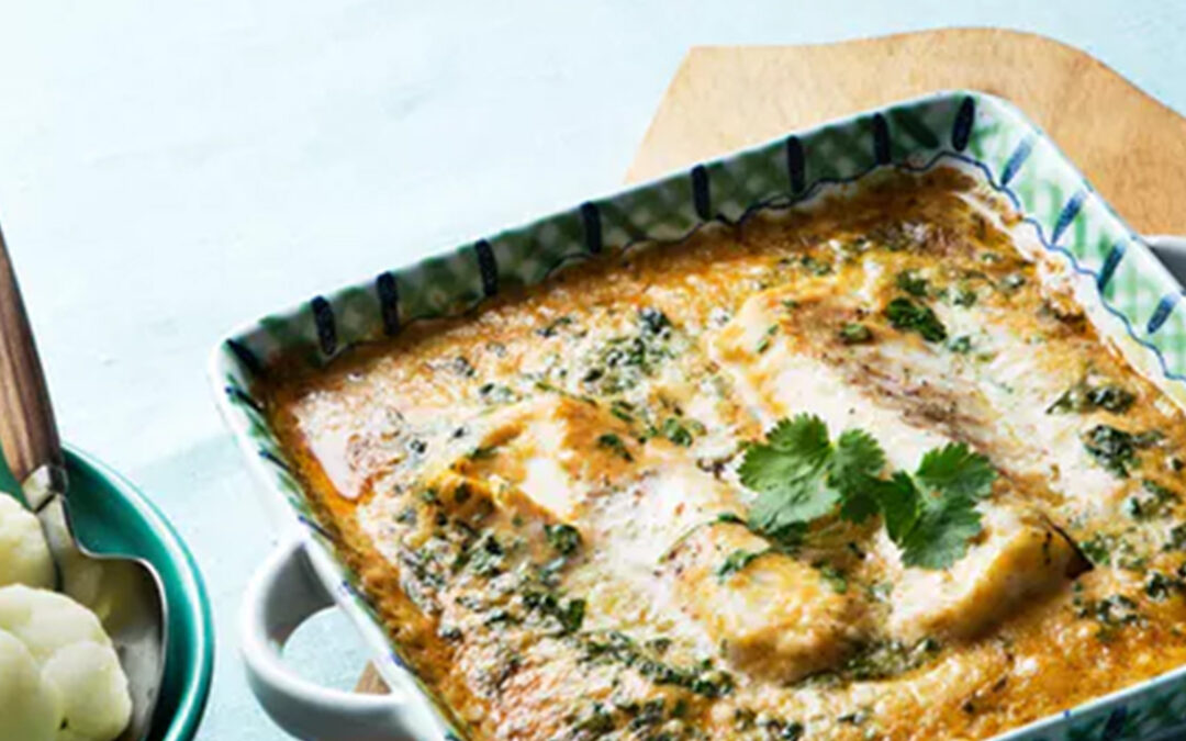 Keto Thai fish with curry & coconut
