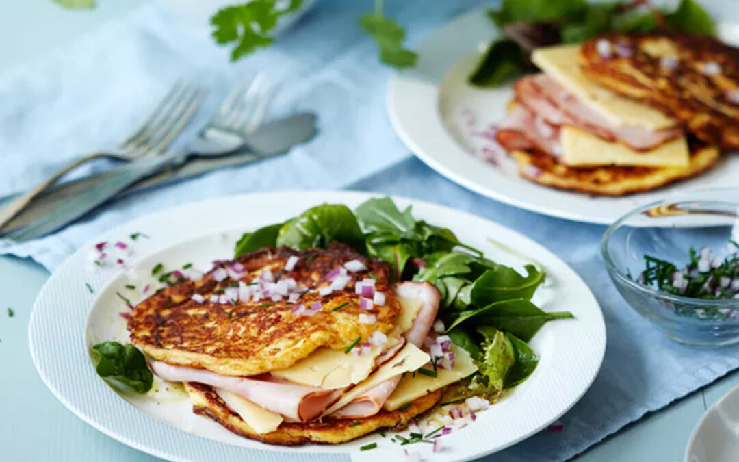 Keto croque monsieur