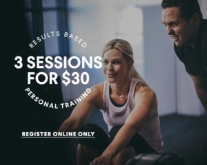 3 pt sessions for $30