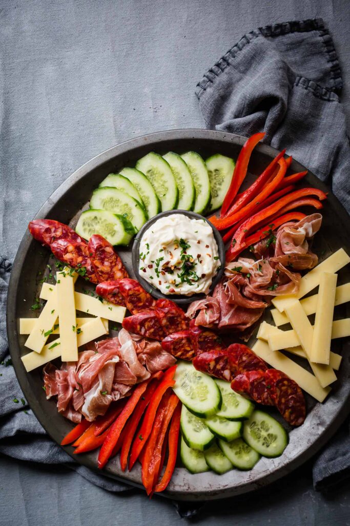 Keto breakfast tapas