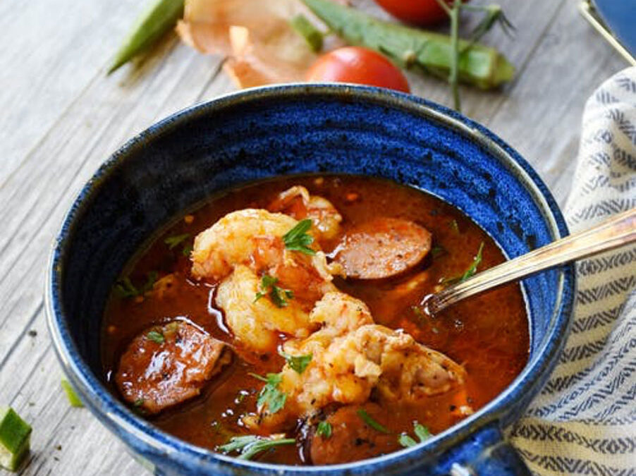 Low-carb “Gumbalaya”