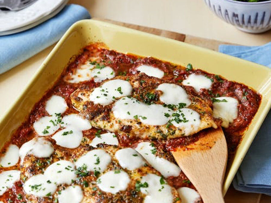 Low-carb Chicken Parmesan