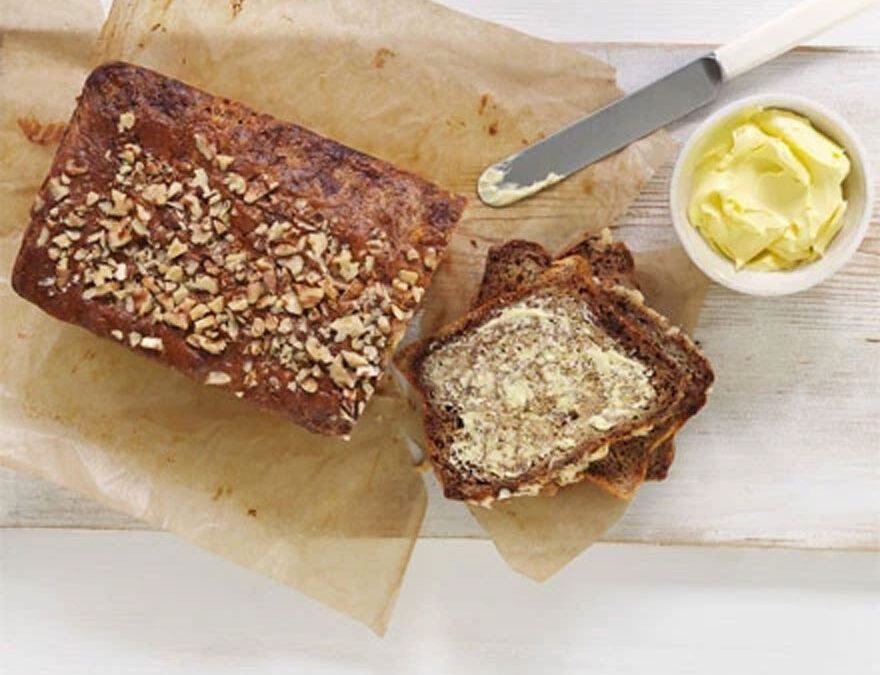 Healthy banana bread