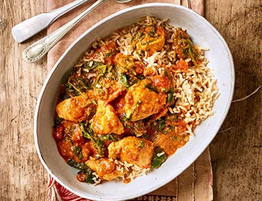 Healthy tikka masala