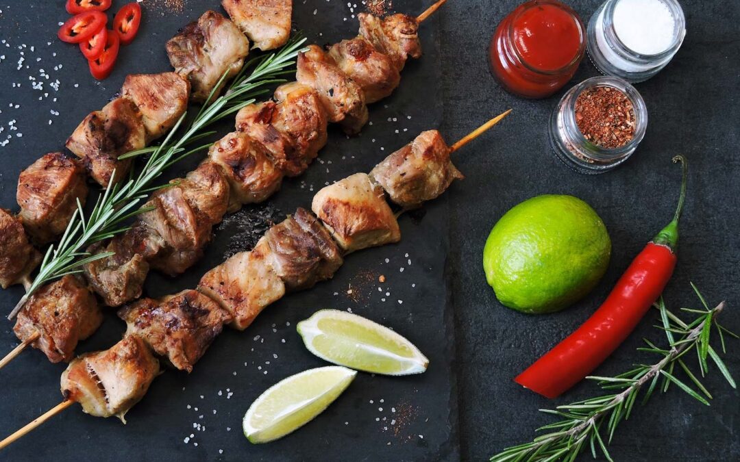 Grilled Steak Kebabs That Taste Like a Night Out