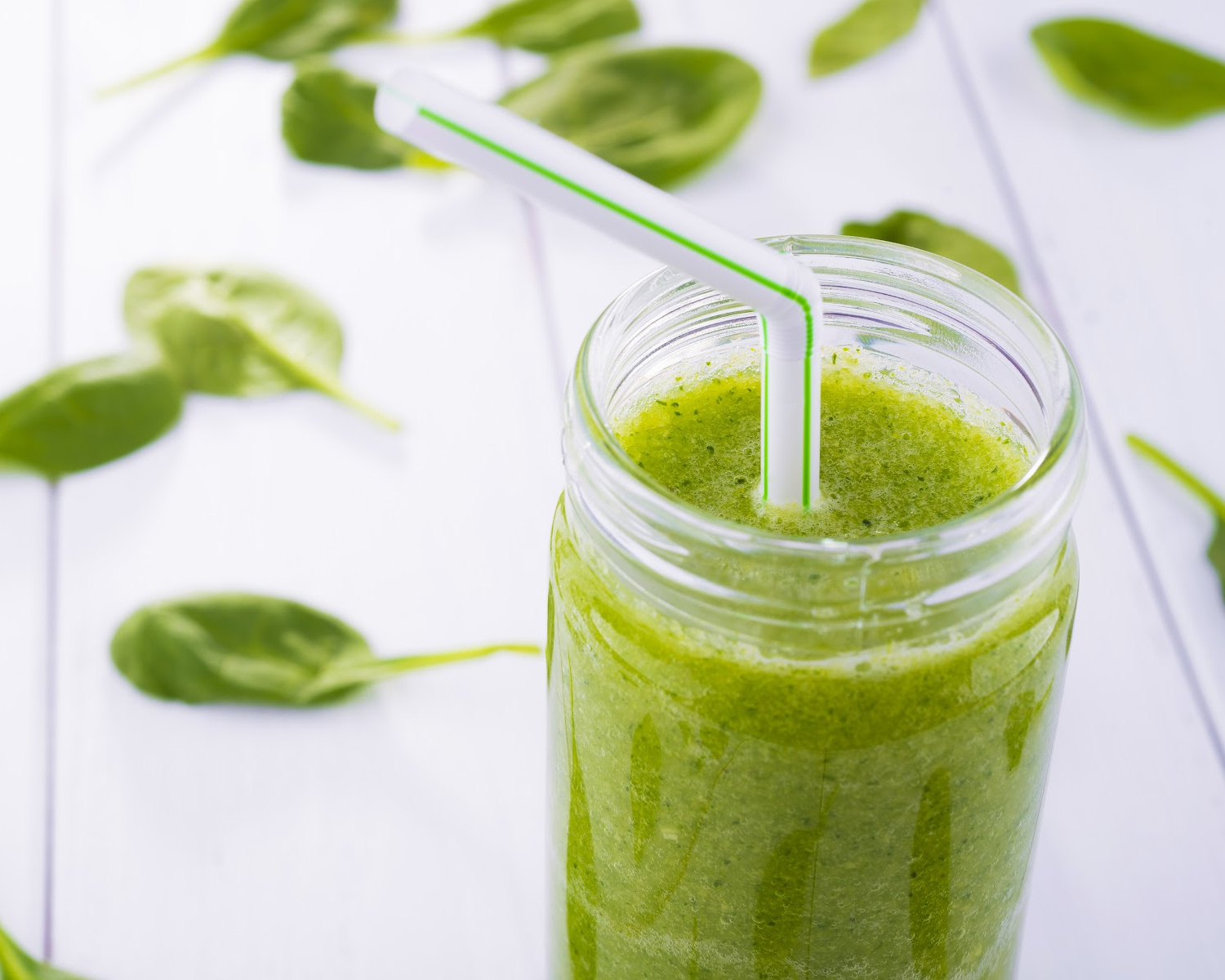 Spinach, Peanut Butter & Banana Smoothie