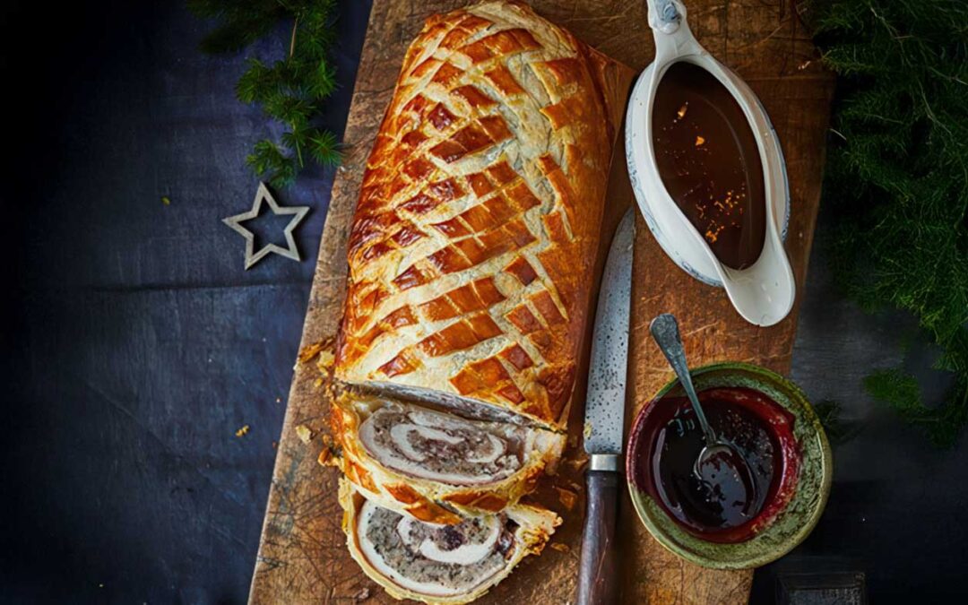 Christmas dinner wellington