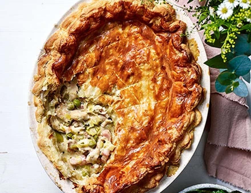 Spring chicken pot pie
