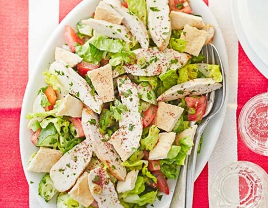 Chicken fattoush