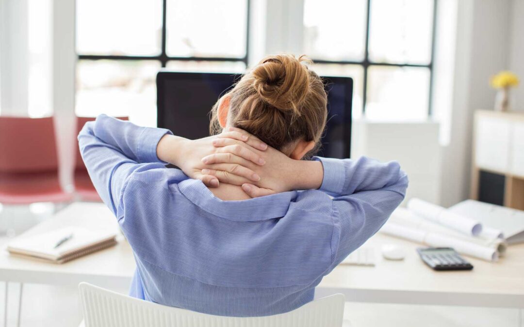 How to Reduce Neck, Shoulder & Back Pain From Sitting All Day