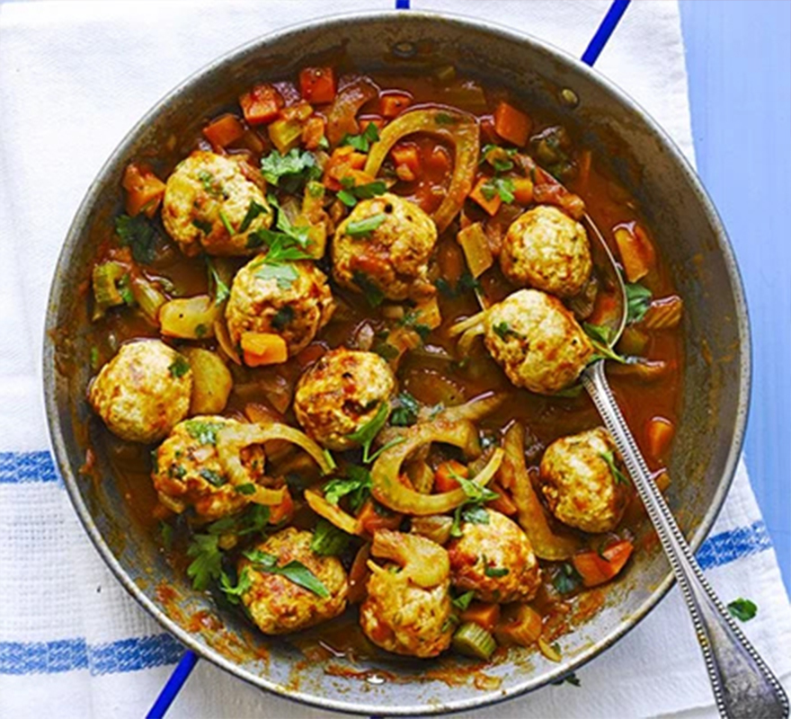 Healthy turkey meatballs